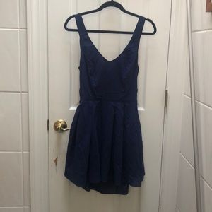 Little blue dinner dress 👗